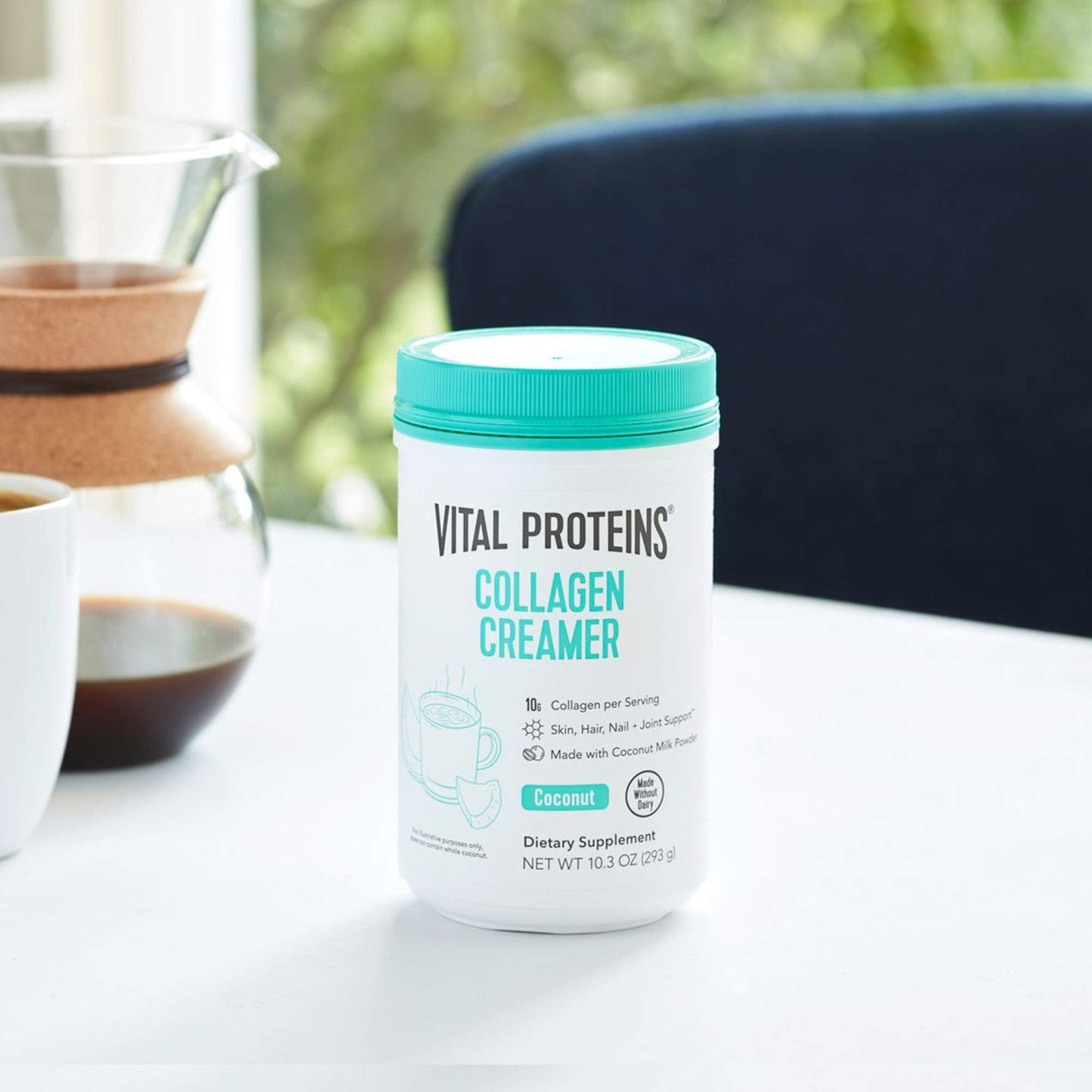 Vital Proteins Collagen Coffee Creamer, Non Dairy & Low Sugar Powder with Collagen