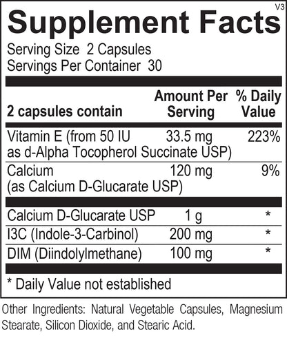 5A CDG EstroDIM 60ct, 60 Count (Pack of 1)