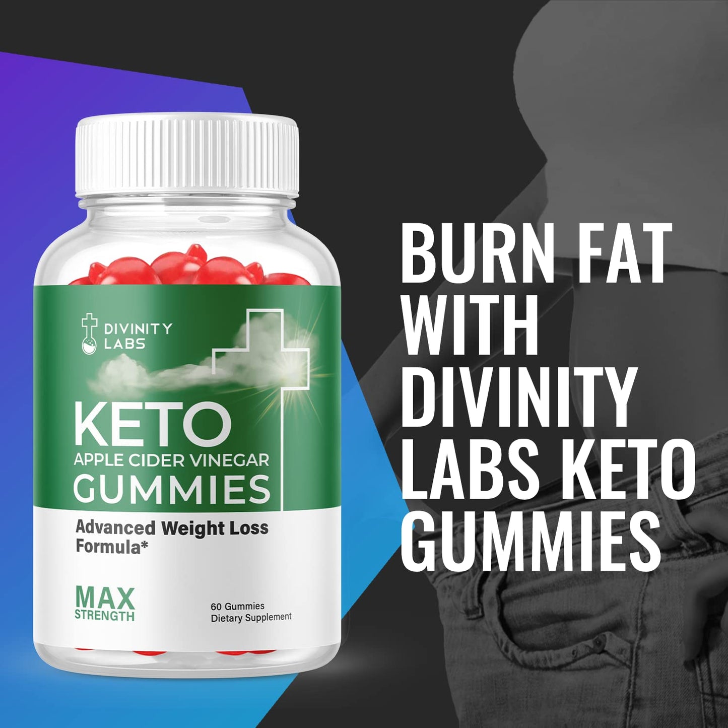 Ark Labs Divinity Labs Keto ACV Gummies, Gummies (3 Pack)