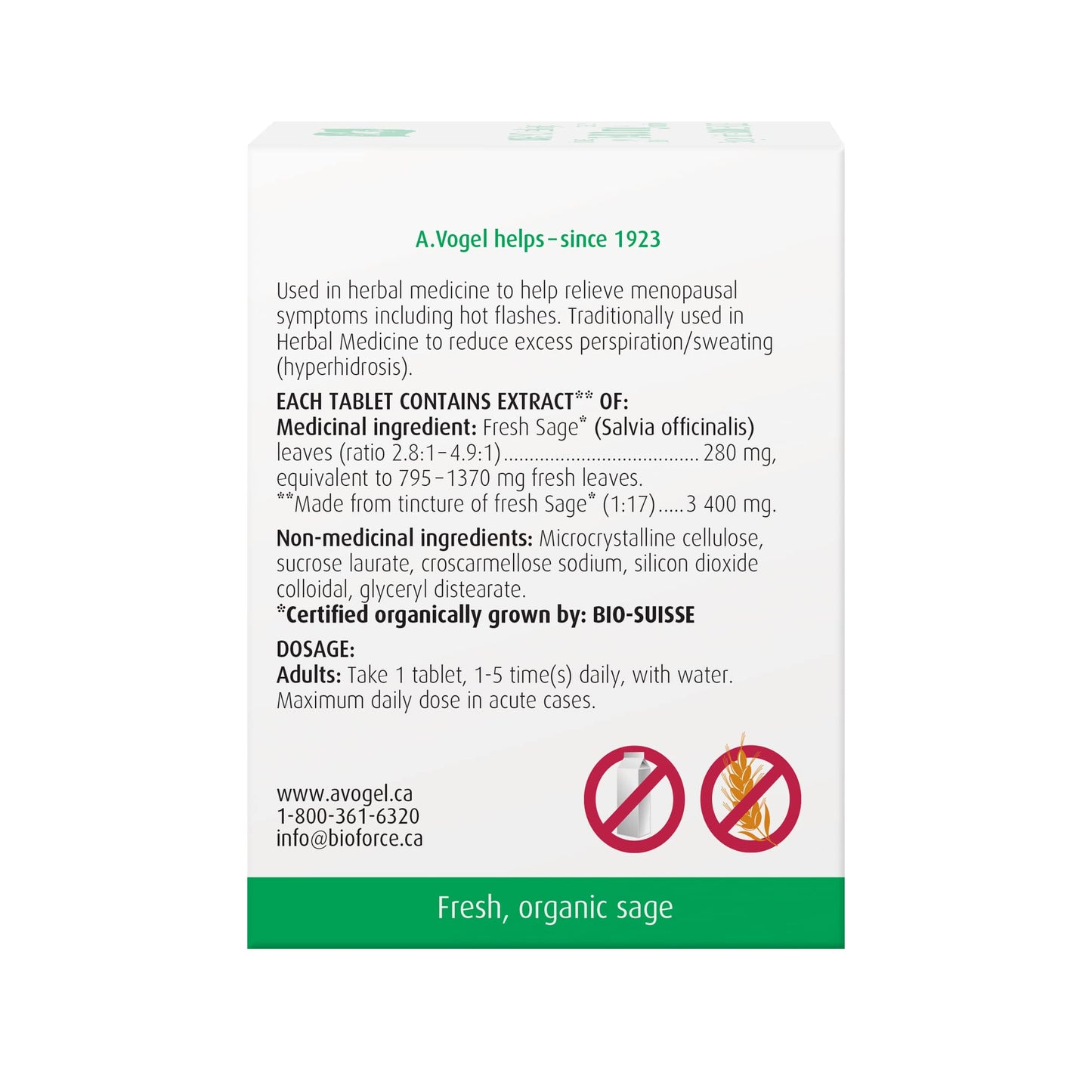 A VOGEL Organic Menopause, 90 CT