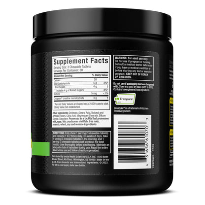 MuscleTech | Creatine Chews | Creapure | Muscle Recovery + Builder for Men & Women