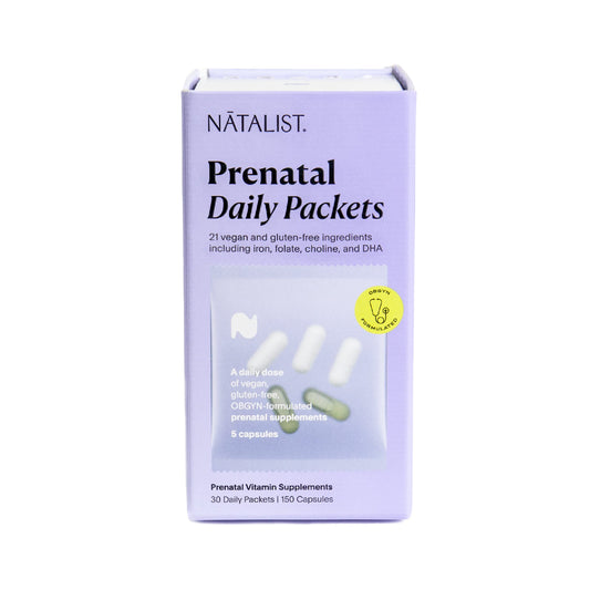 NATALIST Daily Prenatal Packs Daily Preconception & Pregnancy Formula Women's