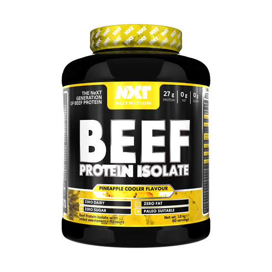 NXT Nutrition Beef Protein Isolate Powder - Protein Powder High in Natural Amino Acids