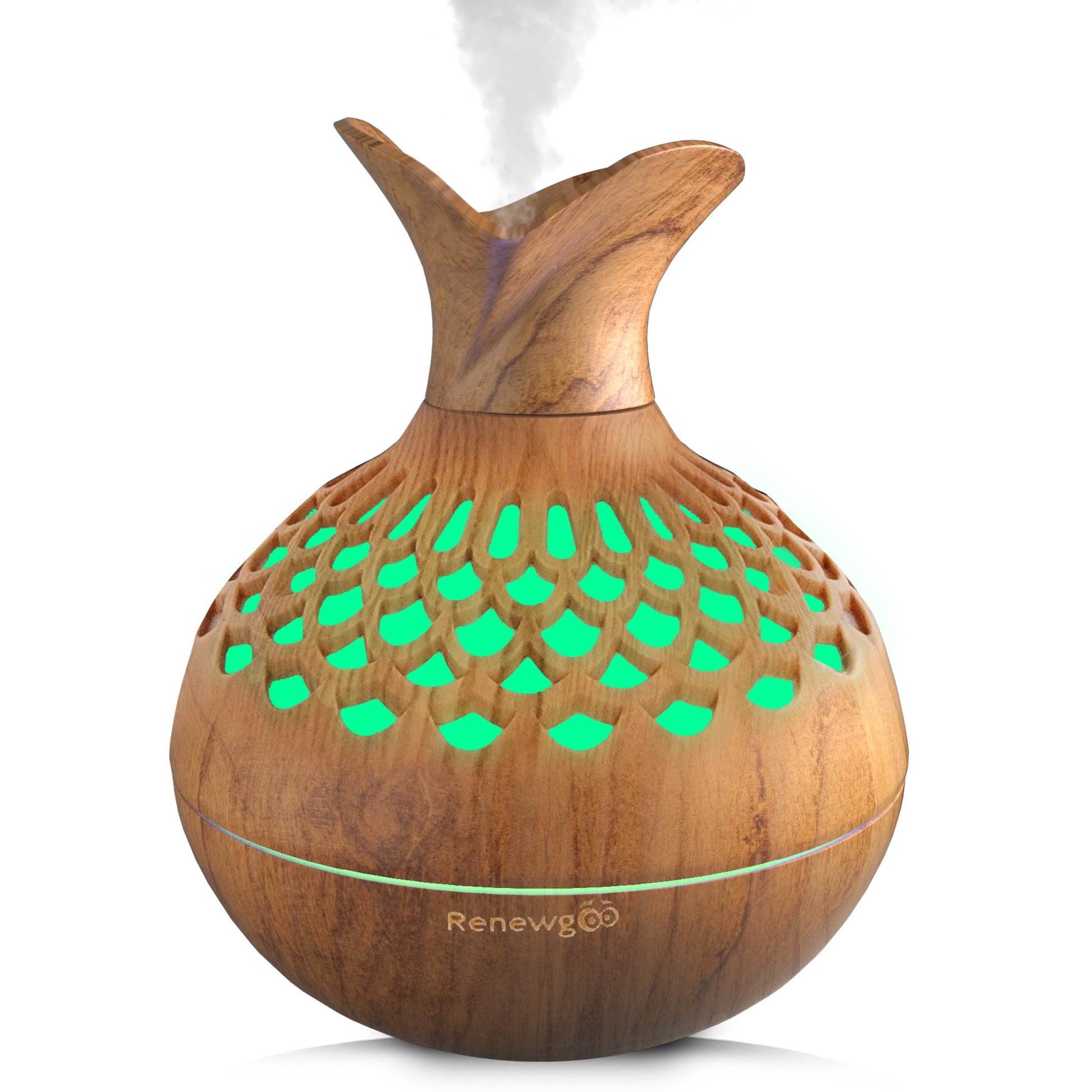 Aroma Diffuser for Essential Oils, Ultrasonic Aromatherapy Flower Oil Diffuser, Modern Cool Mist 