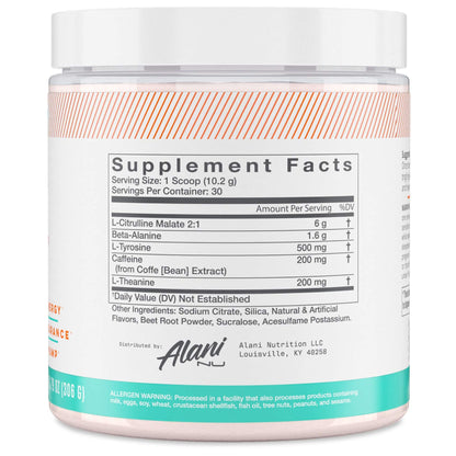 Alani Nu Pre Workout Powder | Amino Energy Boost | Endurance Supplement