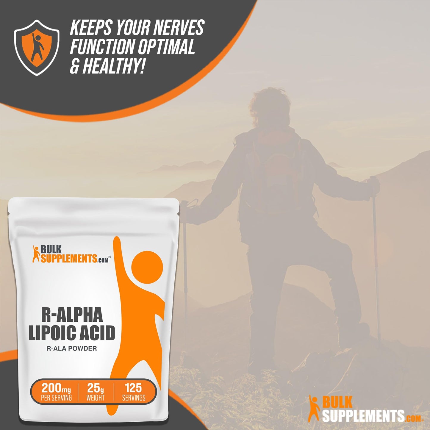 BULKSUPPLEMENTS.COM R-Alpha Lipoic Acid Powder - ALA Supplement, R Alpha Lipoic