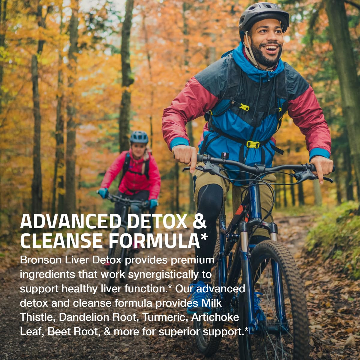 Bronson Liver Detox Advanced Detox & Cleansing Formula Supports Health Liver Function