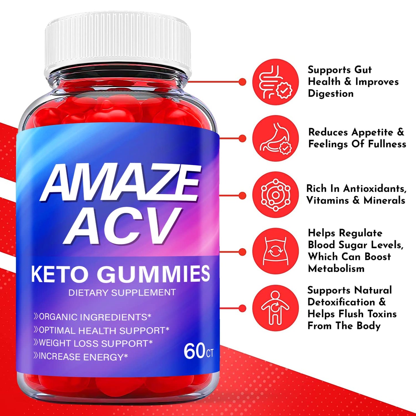 Amaze ACV Gummies - Amaze ACV Keto Gummies, Amaze ACV Gummies with Apple Cider