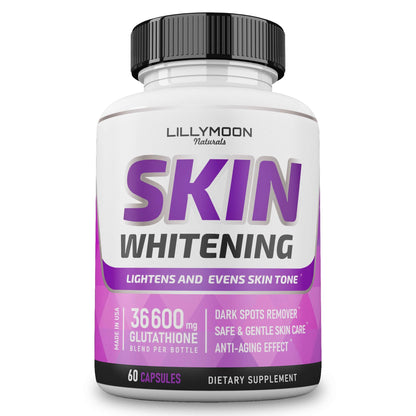 LILYMOON Glutathione Whitening Pills Skin Lightening Pills - Skin Whitening Formula 