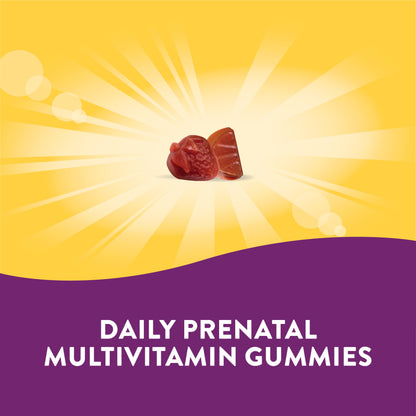 Nature's Way Alive! Prenatal Gummies with DHA, Supports Baby's Eye and Brain Development