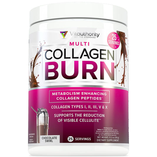 Hydrolyzed Collagen Powder for Weight Loss - Collagen Burn Ultimate Beauty Complex 