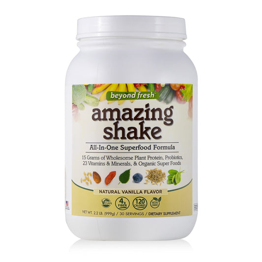 Beyond Fresh Amazing Shake, Superfood Formula, Plant Protein Based, Meal Replacement