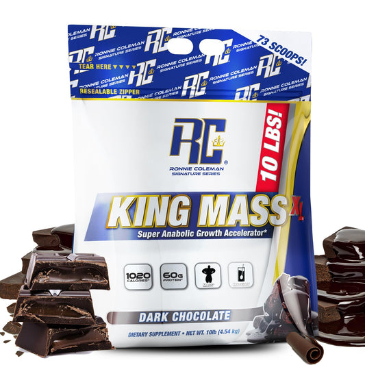 Ronnie Coleman Signature Series King Mass XL Mass Gainer Protein Powder, Muscle 