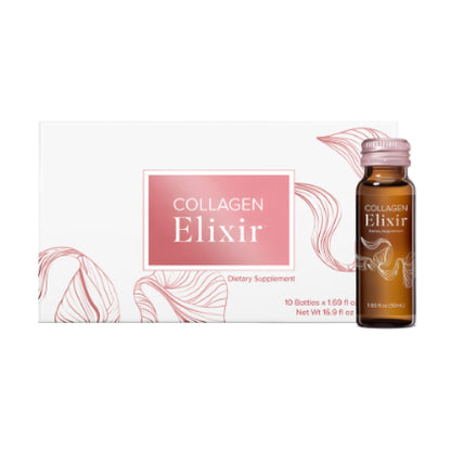 Isagenix Collagen Elixir - Collagen Drink with Marine Collagen Peptides - Liquid Collagen 