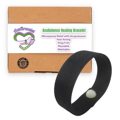 AcuBalance Women's Health Bracelet-Waterproof Acupressure Band-Relief from Hot Flashes, Anxiety