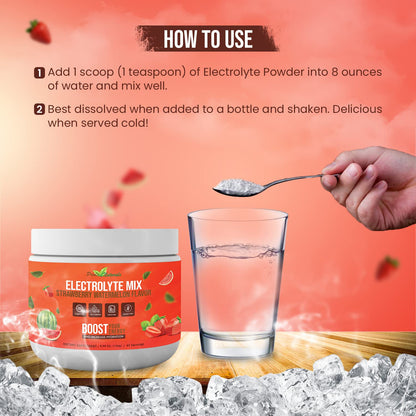 Electrolyte Powder - Refreshing Workout Recovery Electrolytes, Sugar Free, Gluten Free