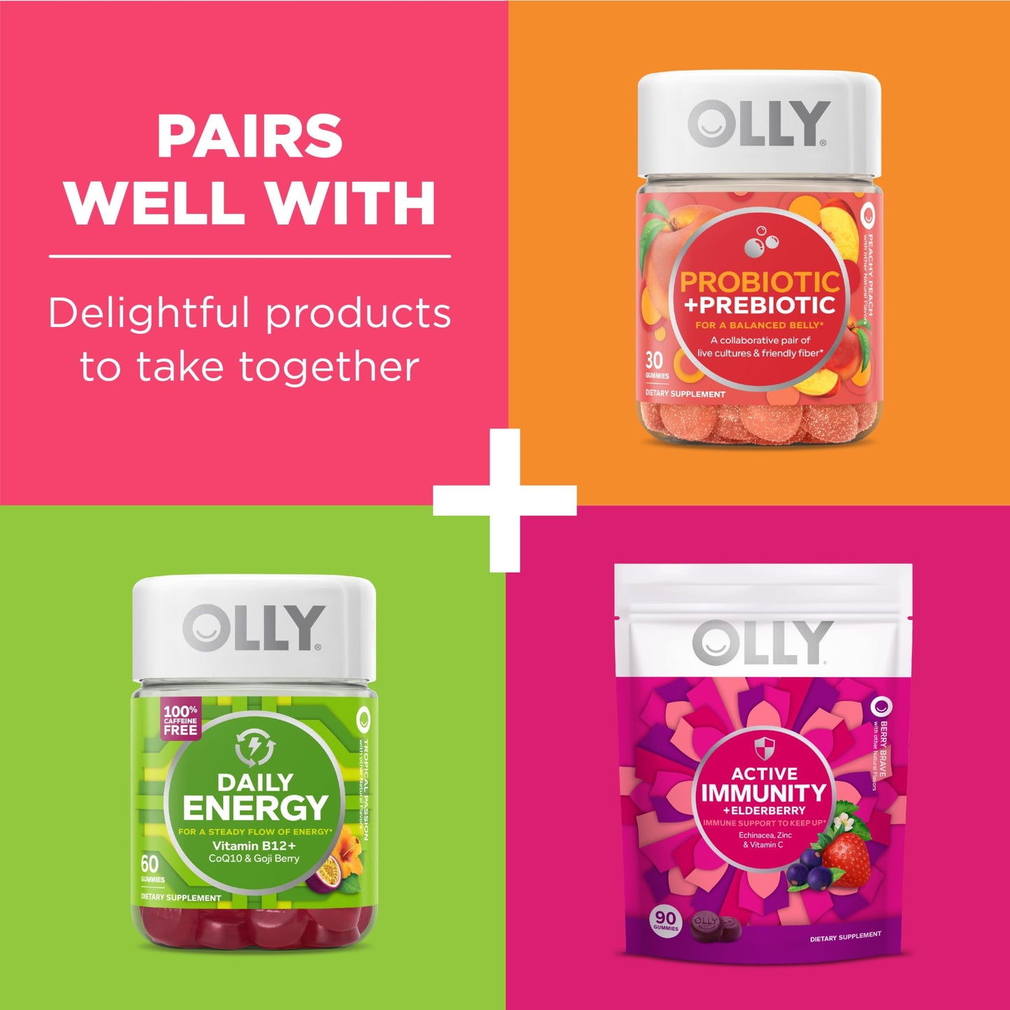 Olly The Essential Prenatal Gummy Multivitamin, 30 Day Supply