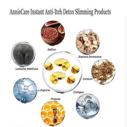 AnnieCare Instant Anti-Itch Detox Slimming Products, Annie Care Natural Detox Viginal Gel