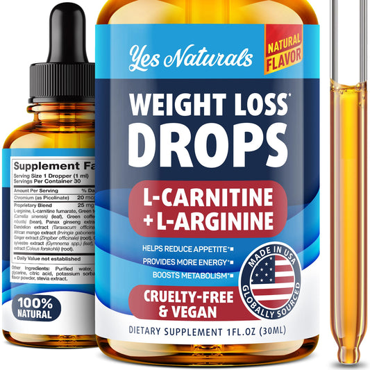 YES NATURALS! Weight Loss Drops - Natural Metabolism Booster & Appetite Suppressant