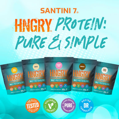 HNGRY Protein Whey Protein Powder Shake with 80% Protein Whey, 900g and 36 Servings