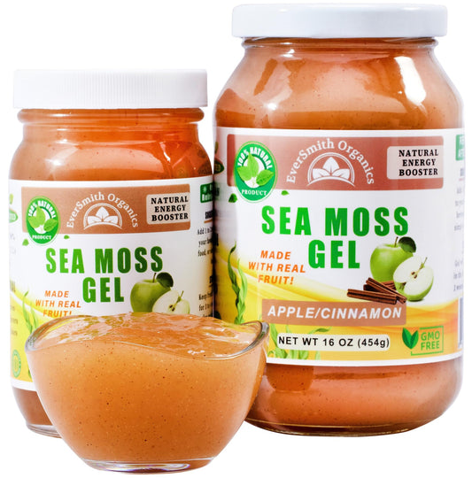 EverSmith Organics - Wildcrafted Irish Sea Moss Gel | Made in USA | Rich in Vitamins