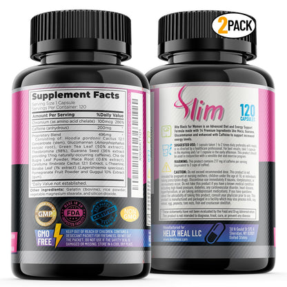 Appetite Suppressant for Women - Weight Loss Pills for Bloating Relief & Carb Blocker