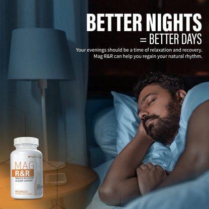 SaltWrap Mag R&R - Nighttime Muscle Cramps Support, Natural Sleep Support for Adults