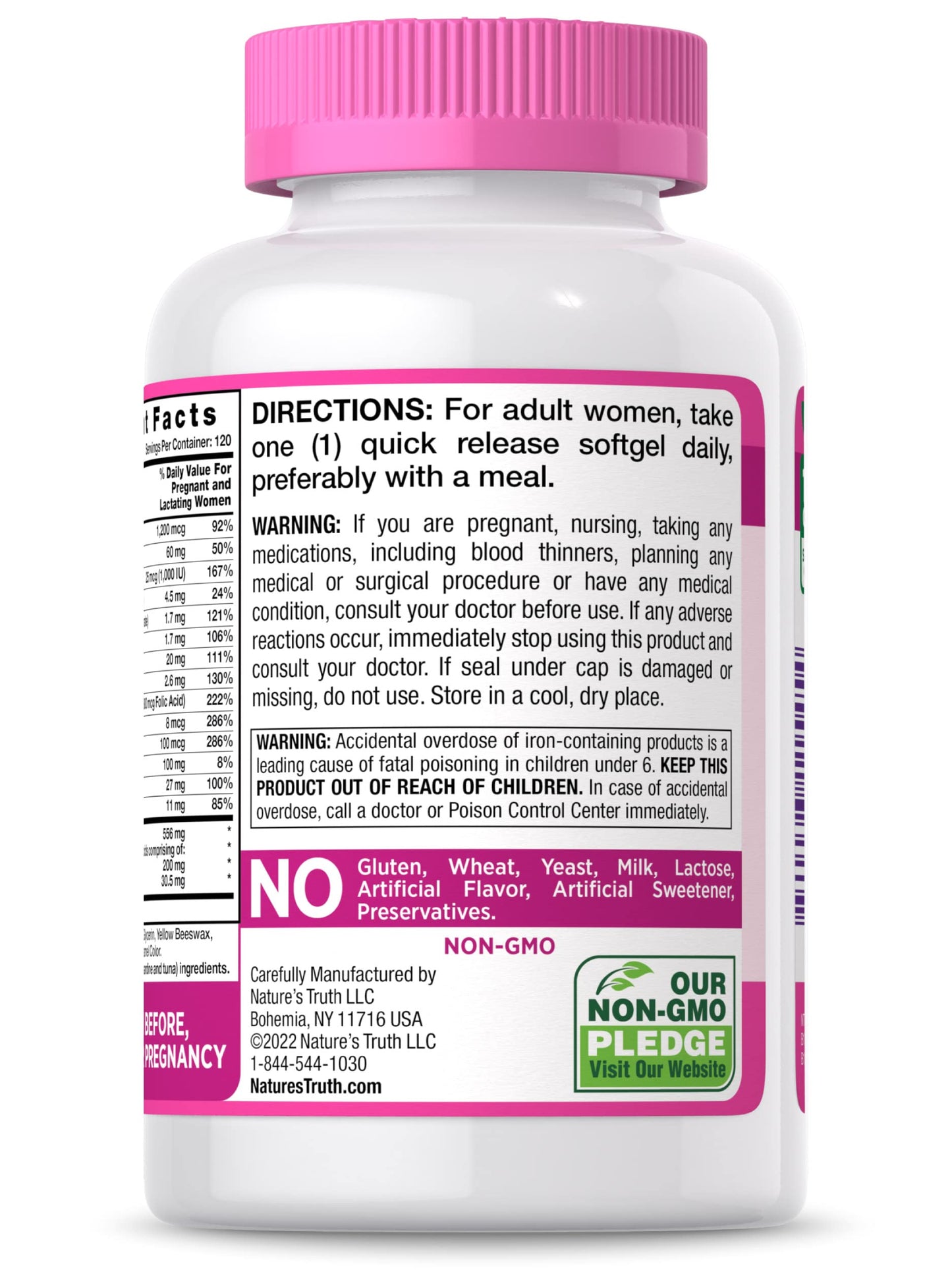 Nature's Truth Prenatal Vitamin for Women