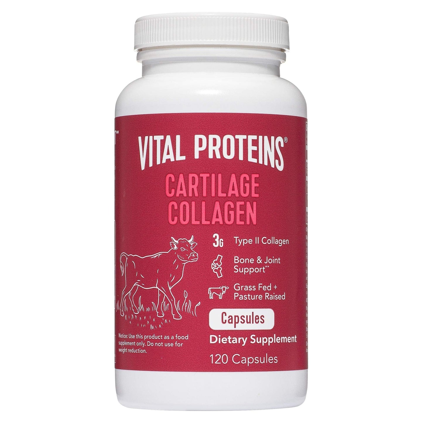 Vital Proteins Collagen Peptides Powder 19.3oz+ Collagen Pills, Type II