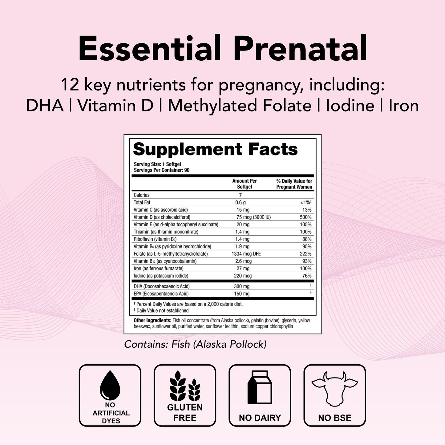 Theralogix TheraNatal One Prenatal Vitamin - 90-Day Supply - Prenatal Multivitamin