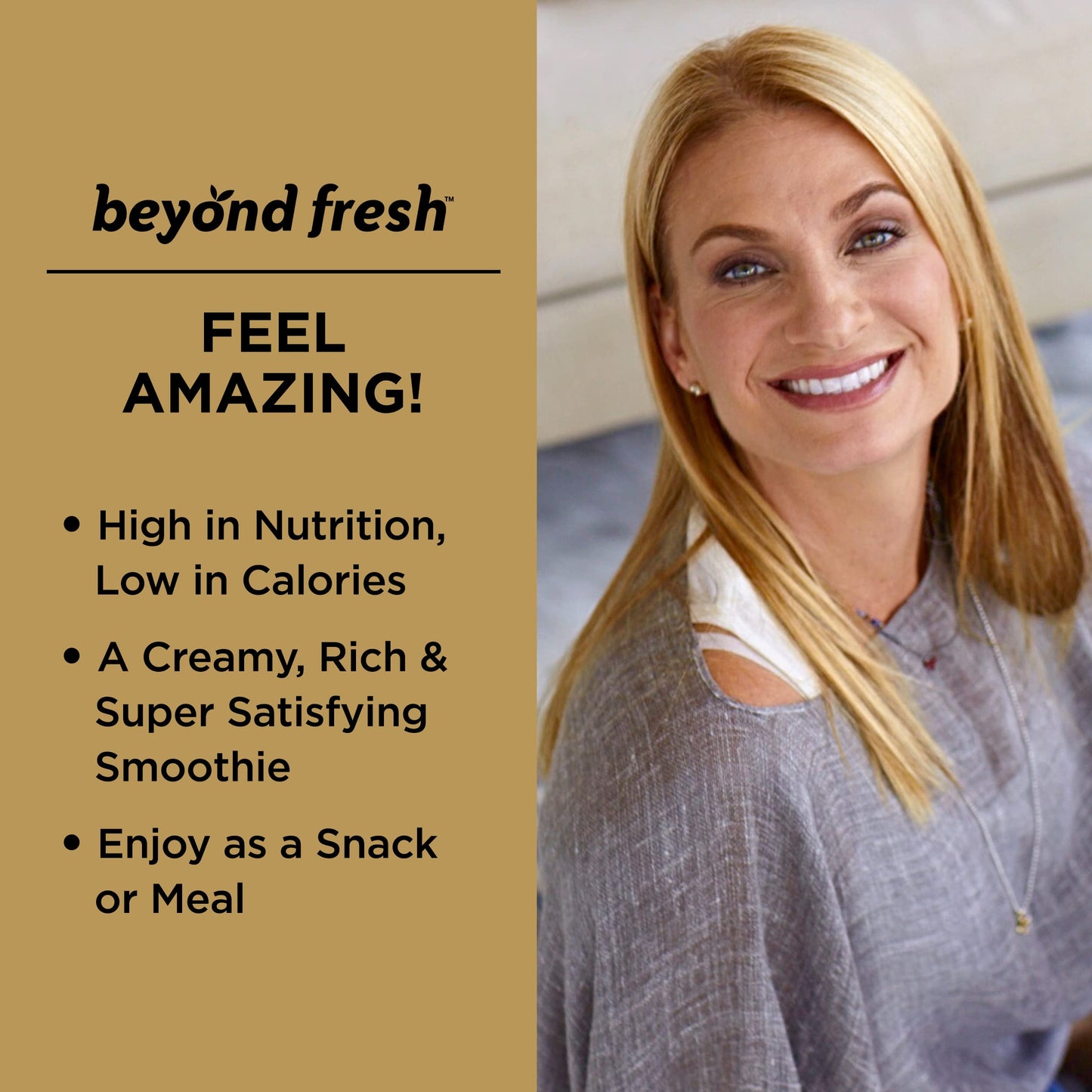 Beyond Fresh Amazing Shake, Superfood Formula, Plant Protein Based, Low Net Carbs