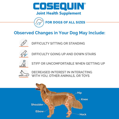 Nutramax Laboratories Cosequin Maximum Strength Joint Health Supplement for Dogs