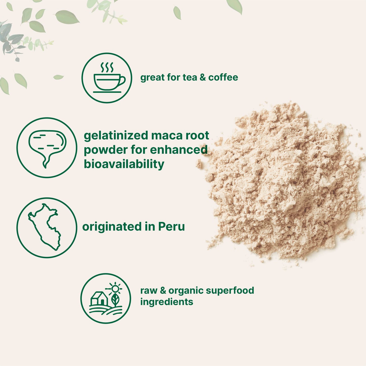 Organic Maca Root Powder, 2 Pound, Gelatinized for Better Absorption