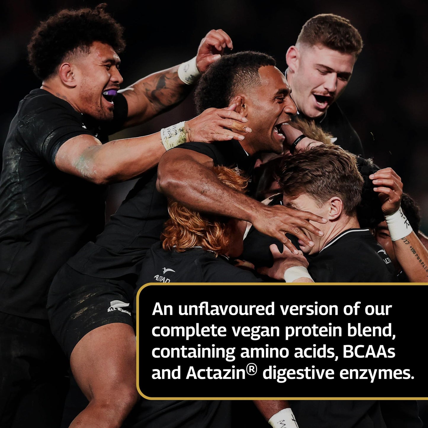 Healthspan Elite Plant Protein Vegan Blend (750g) | All Blacks Partner | 23g Protein Per Serving