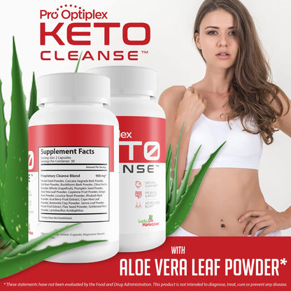 Pro Optiplex Keto Cleanse - Cleanse & Detox Naturally - Herbal Keto Cleanse with Probiotic