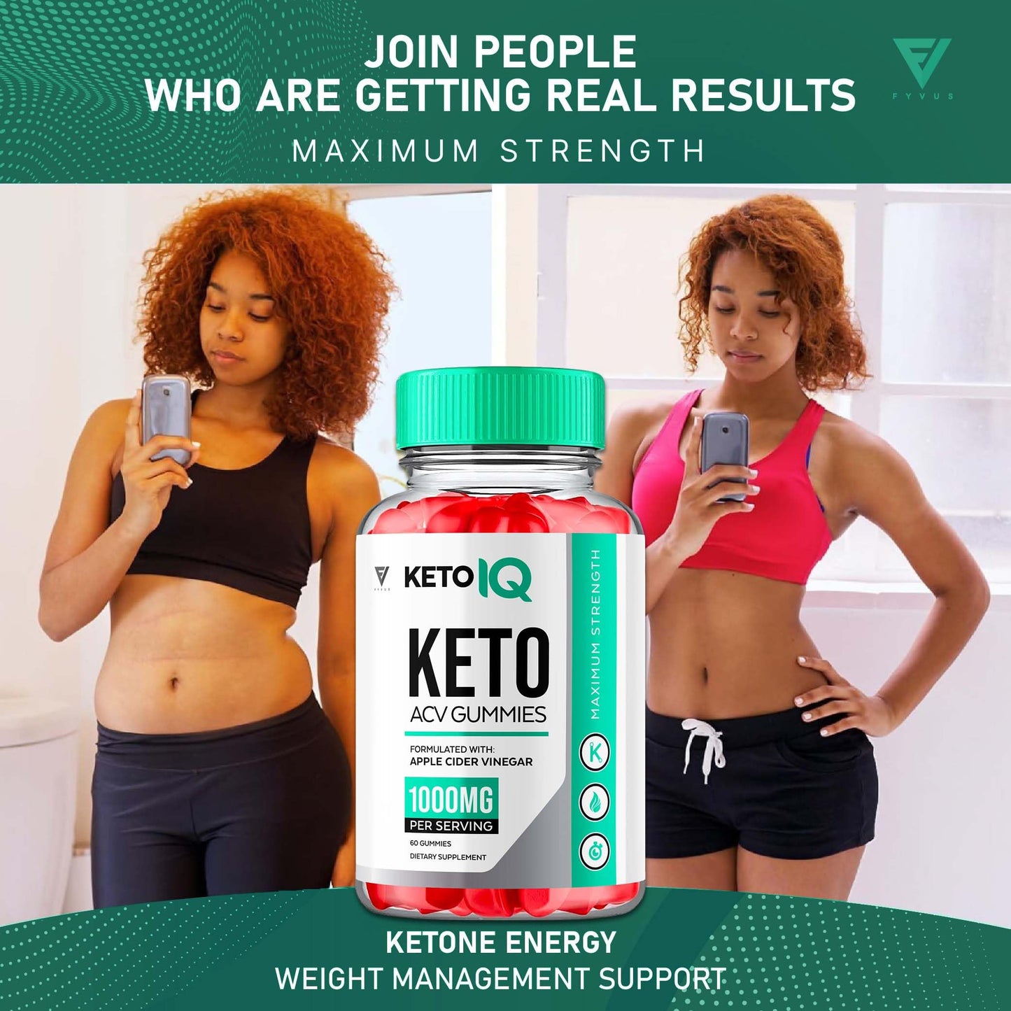 (3 Pack) Keto IQ KetoIQ Keto ACV Gummies, Keto IQ ACV Gummies Advanced Weight Loss