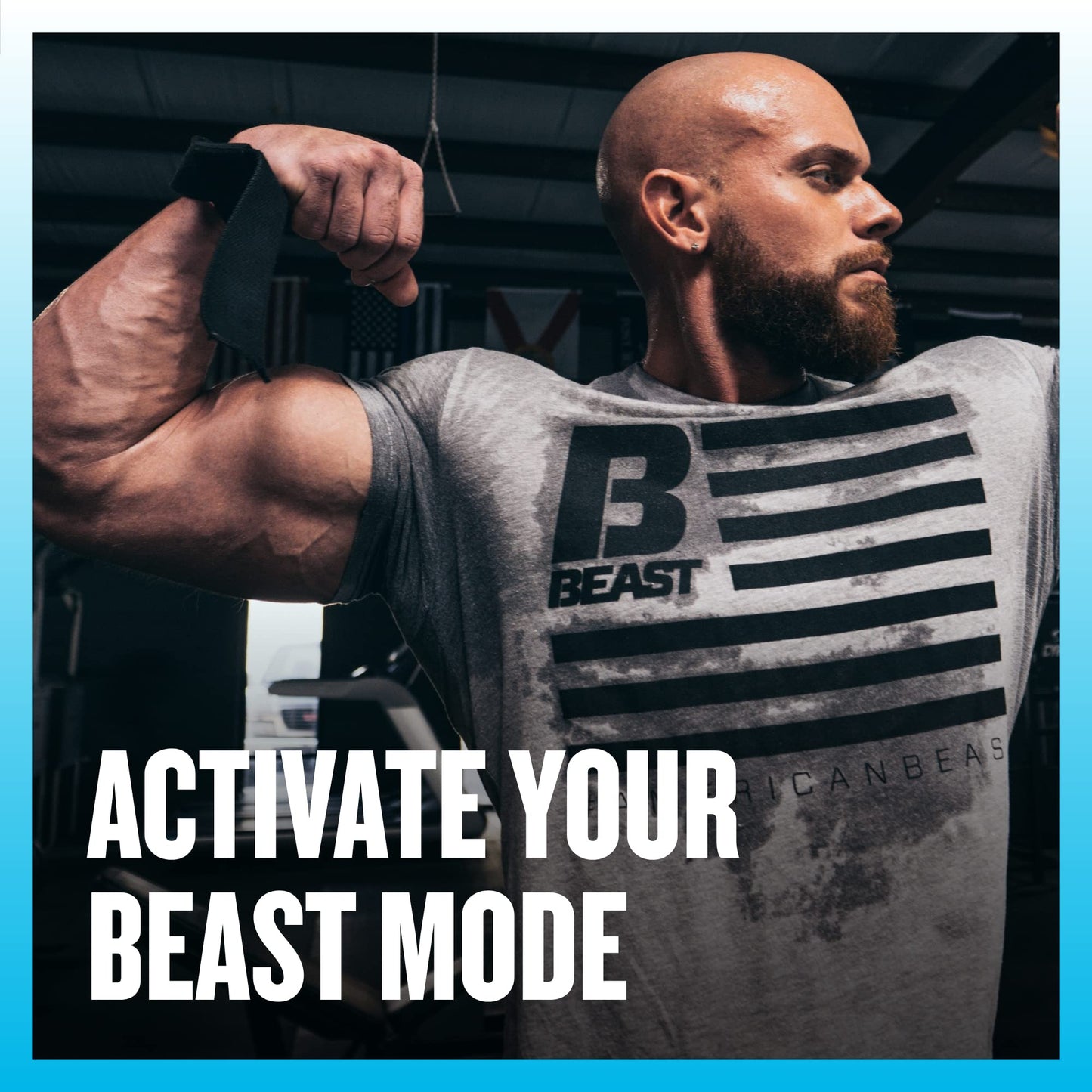 Beast Sports Nutrition Beast Mode X, Rocket Pop - Pre-Workout Powder - Sustained Energy, Massive Pumps, Strength, Laser Focus - With Caffeine, Nitrosigine, Dynamine, RhodioPrime, Betaine, Beta Alanine