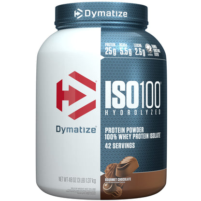 Dymatize ISO100 Hydrolyzed Protein Powder, 100% Whey Isolate Protein, 25g of Protein