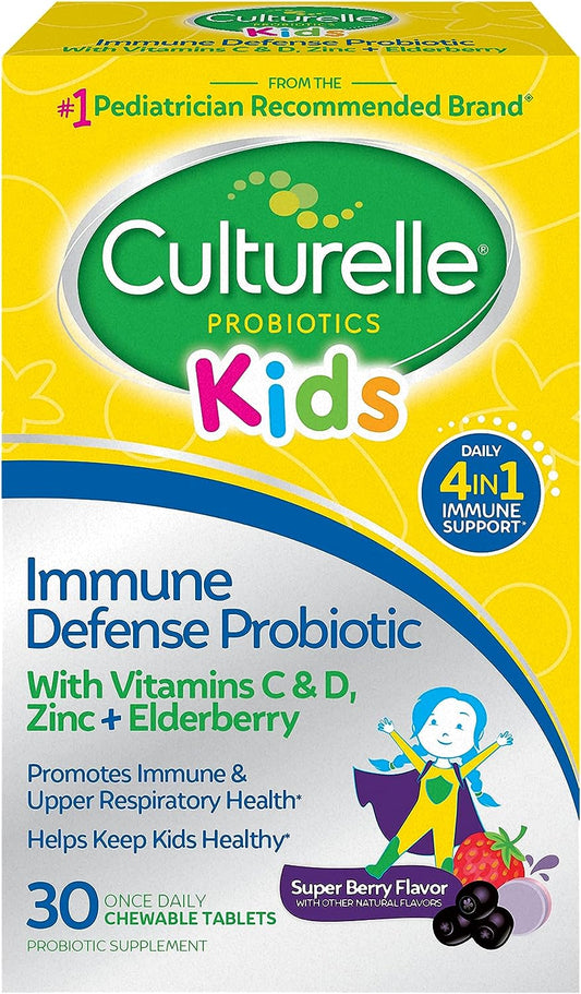 Culturelle Immune Defense Probiotic with Vitamin C, Vitamin D and Zinc