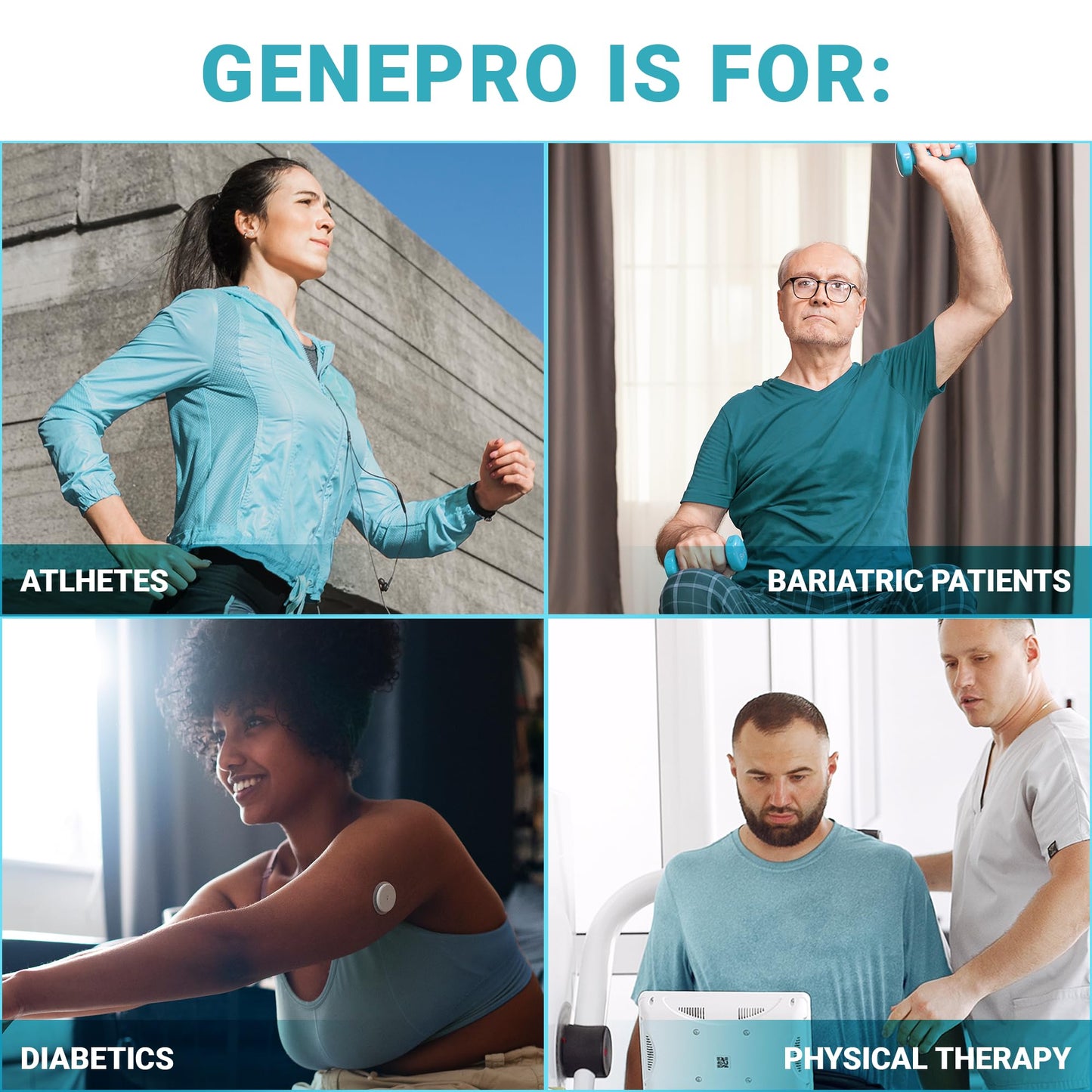 Genepro Unflavored Protein Powder - New Formula - Lactose-Free, Gluten-Free, & Non