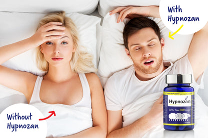 Hypnozan. 60 Easy Nights in Every Pack - 60 Capsules, Just One Before Bed. Natural