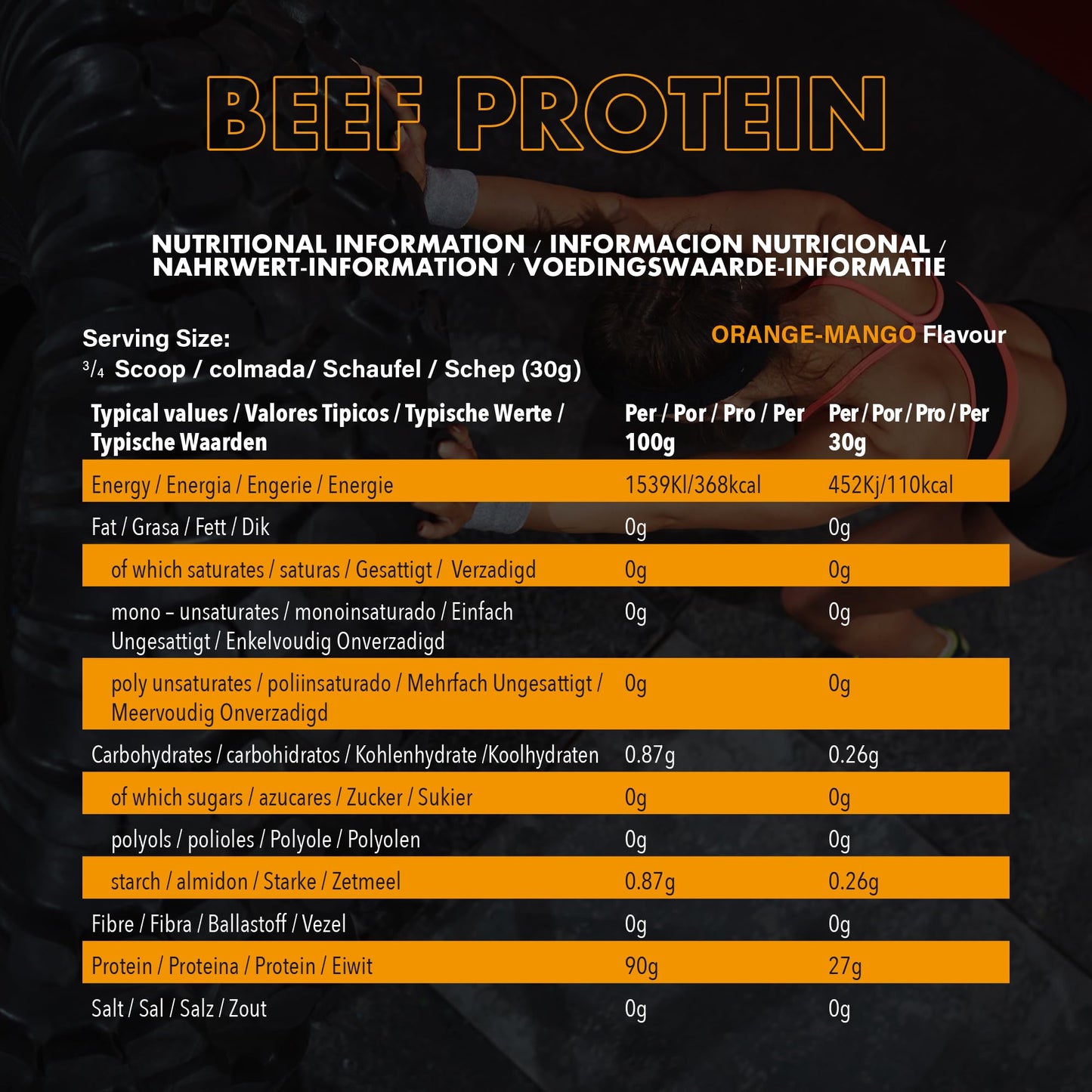 NXT Nutrition Beef Protein Isolate Powder - Protein Powder High in Natural Amino Acids