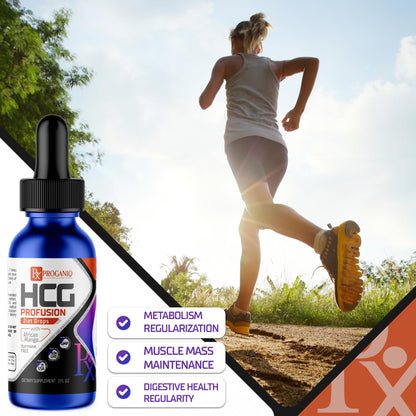 X PROGANIQ Profusion HCG Drops - Advanced Weight Management Formula with African