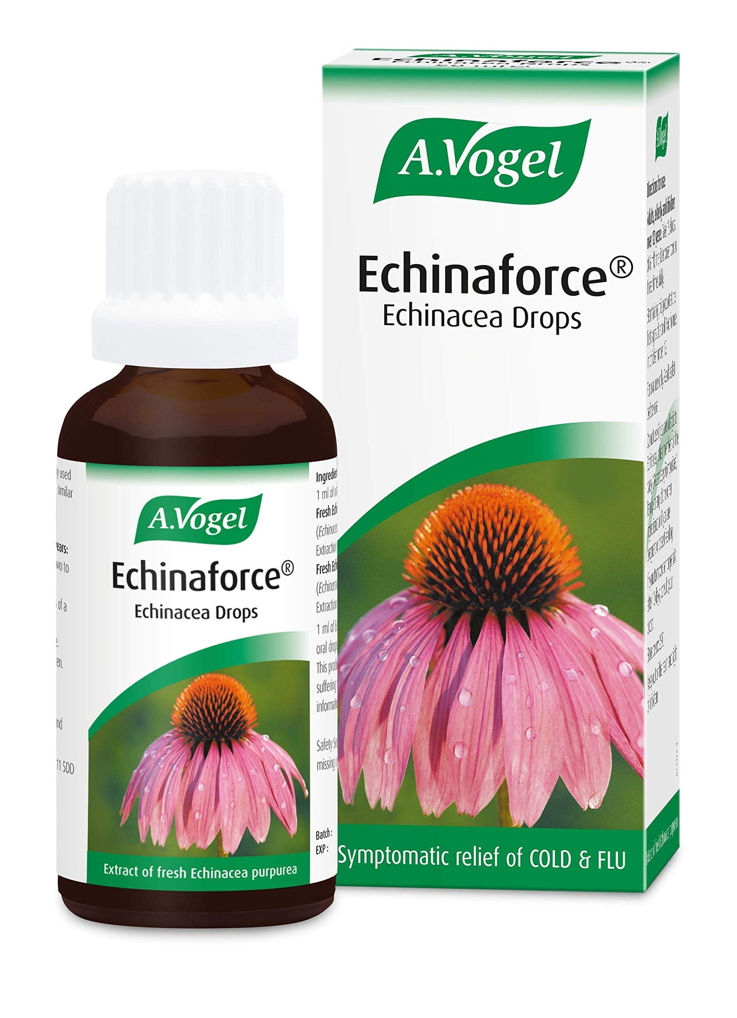 A.Vogel Echinaforce Echinacea Drops | Relieves Cold & Flu Symptoms by Strengthening