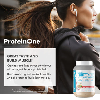 NutraOne ProteinOne Whey Protein Promote Recovery and Build Muscle with a Protein