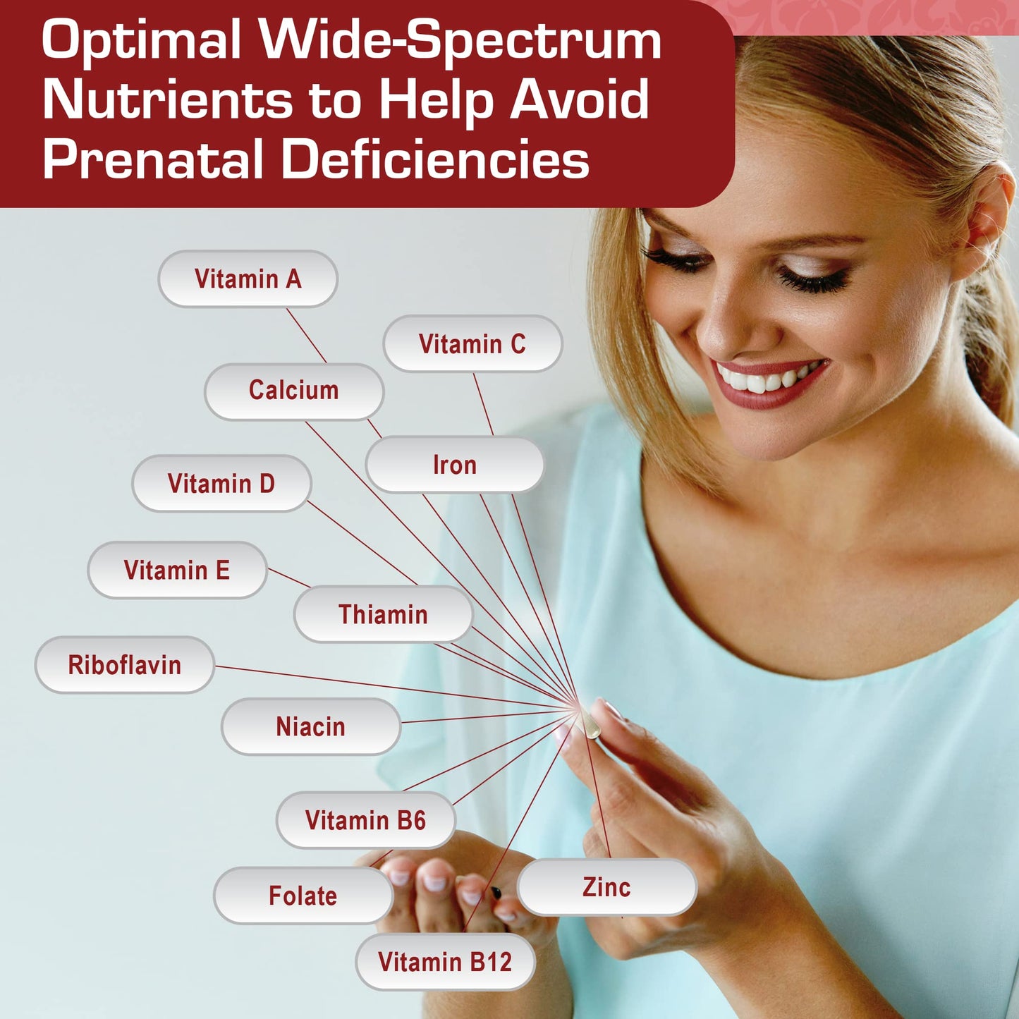 Mama’s Select Prenatal Plus, Natural Prenatal Vitamins for Women