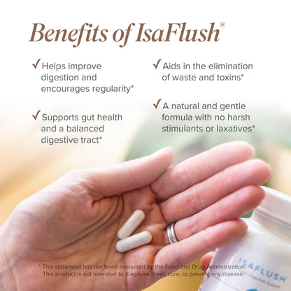 Isagenix IsaFlush - Gentle Digestive Support with Balanced Minerals Encouraging