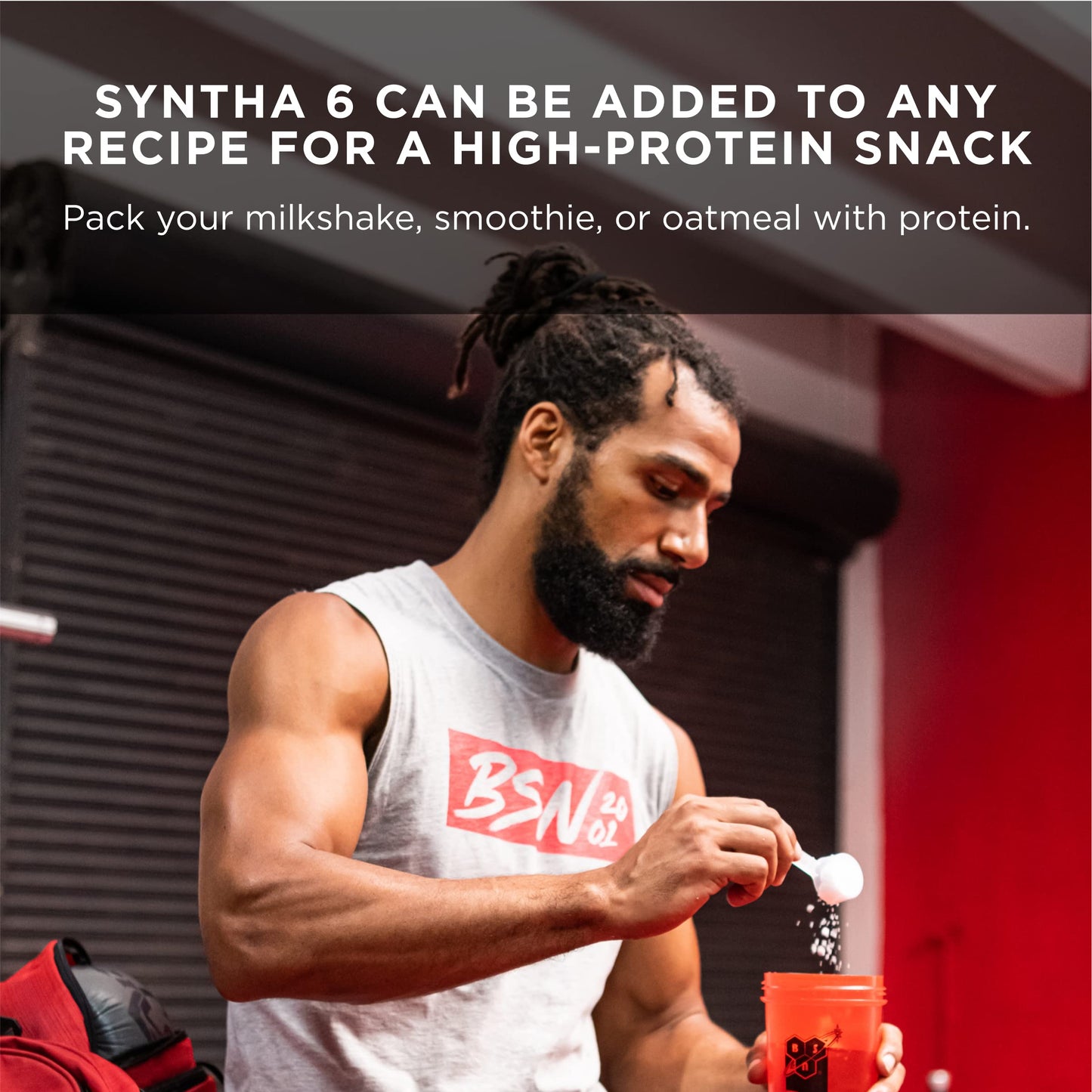 BSN SYNTHA-6 Whey Protein Powder, Vanilla Protein Powder with Micellar Casein