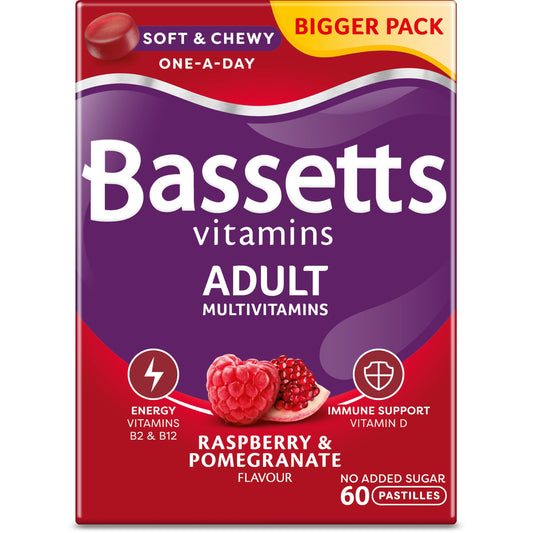 Bassetts Vitamins Adults Multivitamins, 60 Pastilles