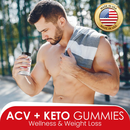 Nutrocell Simpli Health ACV Ketos Gummies Keto Apple Cider Vinegar 1050mg, Simplihealth